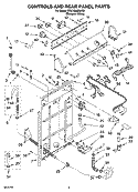 Part Location Diagram of 3976286 Whirlpool SHIELD
