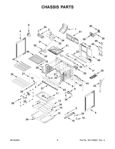 Part Location Diagram of W11747643 Whirlpool INSULATION