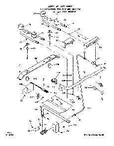 Burner Diagram and Parts List for 1333*1A  Roper Range
