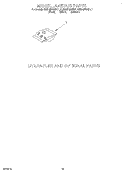 MISCELLANEOUS, LIT/OPTIONAL Diagram and Parts List for KUDM24SEWH1  KitchenAid Dishwasher