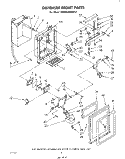 DISPENSER FRONT Diagram and Parts List for EHD253SMWR0  Whirlpool Refrigerator