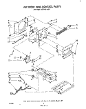 AIRFLOW AND CONTROL PARTS Diagram and Parts List for ACP502XM1  Whirlpool Air Conditioner