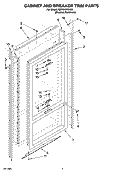 Part Location Diagram of 2207415 Whirlpool NUT