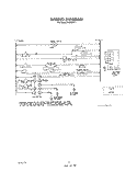 WIRING DIAGRAM Diagram and Parts List for H6358W1  Roper Range