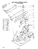 Part Location Diagram of 372004 Whirlpool Cap, End (L.H.) (White)