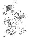 UNIT, LITERATURE Diagram and Parts List for RE123A1  Whirlpool Air Conditioner