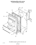 REFRIGERATOR DOOR , LIT/OPTIONAL Diagram and Parts List for ET14JKYWN00  Whirlpool Refrigerator
