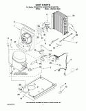 UNIT PARTS Diagram and Parts List for GI15NDXTQ4  Whirlpool Ice Maker
