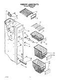 Part Location Diagram of 2155683 Whirlpool SHELF-WIRE