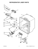 Part Location Diagram of W11515355 Whirlpool PLATE