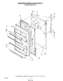 Part Location Diagram of LIT1118773 Whirlpool Service & Wiring Sheet