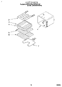 UNIT Diagram and Parts List for RB770PXYQ5  Whirlpool Wall Oven