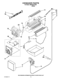 Part Location Diagram of WPW10449192 Whirlpool Water Tube