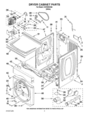 Part Location Diagram of W10198376 Whirlpool BRACKET