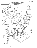 TOP AND CONSOLE, LIT/OPTIONAL Diagram and Parts List for KGYS750LT0  KitchenAid Dryer