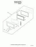 Part Location Diagram of WPW10473991 Whirlpool Handle Base
