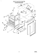 CONTAINER Diagram and Parts List for KCCC151BWH0  KitchenAid Trash Compactor