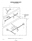 WIRING HARNESS Diagram and Parts List for CE2950XSW0  Whirlpool Dryer