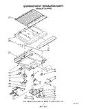 COMPARTMENT SEPARATOR Diagram and Parts List for ET14ZKXWN00  Whirlpool Refrigerator