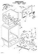 LINER PARTS Diagram and Parts List for TT18HPXLT02  Estate Refrigerator