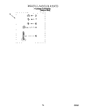 MISCELLANEOUS, OPTIONAL Diagram and Parts List for 7LSC9245HQ0  Whirlpool Washer