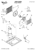 UNIT PARTS Diagram and Parts List for ACQ082PR0  Whirlpool Air Conditioner