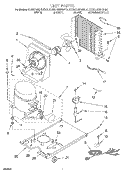 UNIT Diagram and Parts List for KUIS155HBT0  KitchenAid Ice Maker