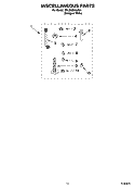 MISCELLANEOUS PARTS - \hd 8180803 - OPTIONAL PARTS (NOT INCLUDED) Diagram and Parts List for 3RLSQ8533JQ4  Whirlpool Washer