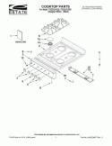 Part Location Diagram of WPW10179560 Whirlpool Cooktop