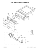 Part Location Diagram of W10526657 Whirlpool HARNS-WIRE