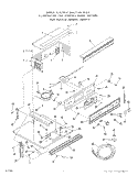 CONTROL PANEL Diagram and Parts List for 2065B1A  Roper Range