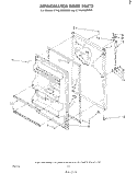 REFRIGERATOR DOOR , NOT ILLUSTRATED Diagram and Parts List for ET18JKXMWRB  Whirlpool Refrigerator