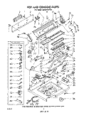 TOP AND CONSOLE Diagram and Parts List for LA9800XPW0  Whirlpool Washer