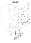 Part Location Diagram of 4357179 Whirlpool GATE
