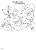 SECTION Diagram and Parts List for LEC7848DZ1  Whirlpool Dryer
