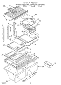 SHELF, OPTIONAL Diagram and Parts List for ET21CKXHW01  Whirlpool Refrigerator
