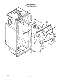 LINER Diagram and Parts List for ET20GMXYW01  Whirlpool Refrigerator