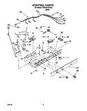 Part Location Diagram of 2206514 Whirlpool HARNS-WIRE