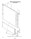 DOOR AND PANEL Diagram and Parts List for KUDI21SS2  KitchenAid Dishwasher