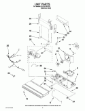 UNIT PARTS Diagram and Parts List for GI7FVCXXY02  Whirlpool Refrigerator