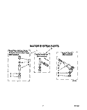 WATER SYSTEM Diagram and Parts List for LSV8245AW0  Whirlpool Washer