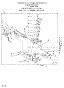3406934 BURNER Diagram and Parts List for 8LGR5636FQ0  Whirlpool Dryer