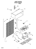 UNIT PARTS Diagram and Parts List for EL1WSRXLQ0  Whirlpool Refrigerator