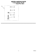 MISCELLANEOUS PARTS OPTIONAL PARTS (NOT INCLUDED) Diagram and Parts List for LSR9434PQ0  Whirlpool Washer
