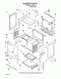 CHASSIS PARTS Diagram and Parts List for TGP300TQ1  Estate Range