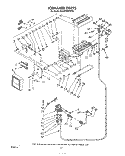 ICE MAKER Diagram and Parts List for ED25PMXRWR0  Whirlpool Refrigerator
