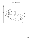 DRAIN PUMP Diagram and Parts List for JLAIC5052  Whirlpool Ice Maker