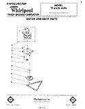 Part Location Diagram of 777711 Whirlpool SWITCH ASSEMBLY USE W/777709 MOTOR