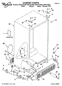 Part Location Diagram of 2261717 Whirlpool Owner`s Manual