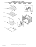 Part Location Diagram of W11545804 Whirlpool Bake Element